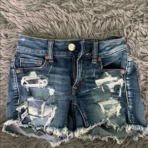 Ripped Jean Shorts!
